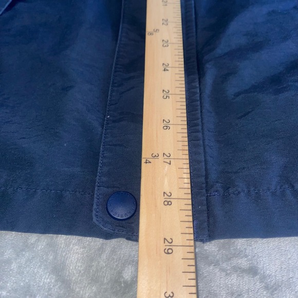 Nautica Mens Navy Blue Lightweight Jacket Size Medium Full Zip - Picture 5 of 11